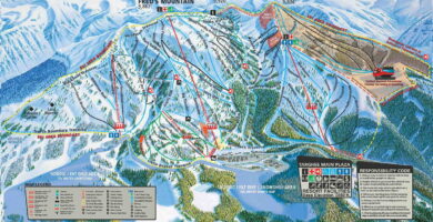Grand Targhee Trail Map