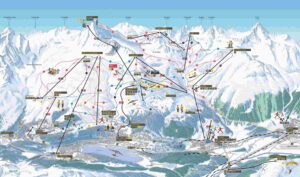 St. Moritz Pistenplan