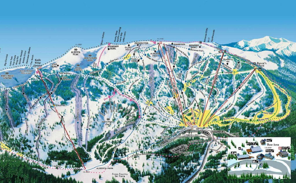 wolf creek trail map